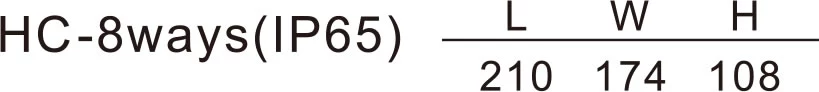HC-8ways(IP65)